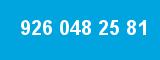 926 048 25 81